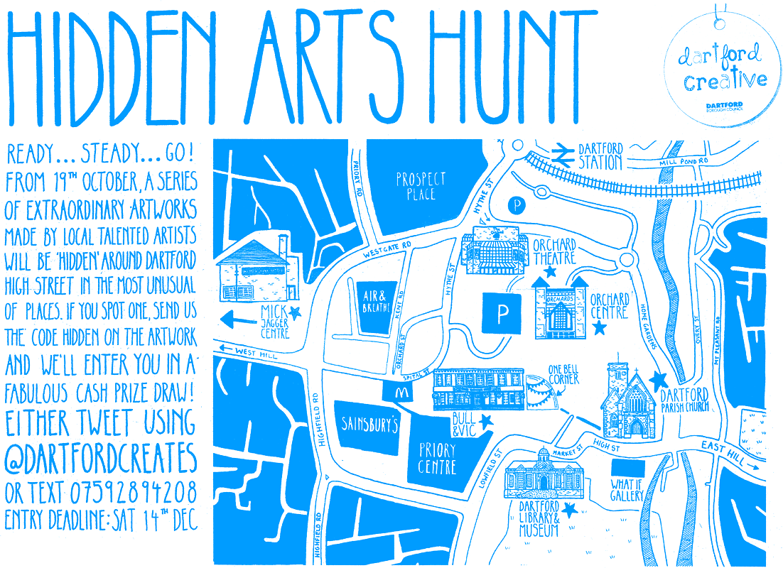 Arts Hunt Map
