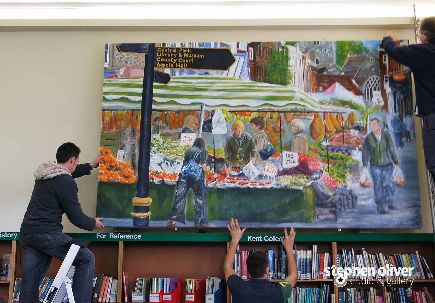 Community Art in Dartford Library Unveiled